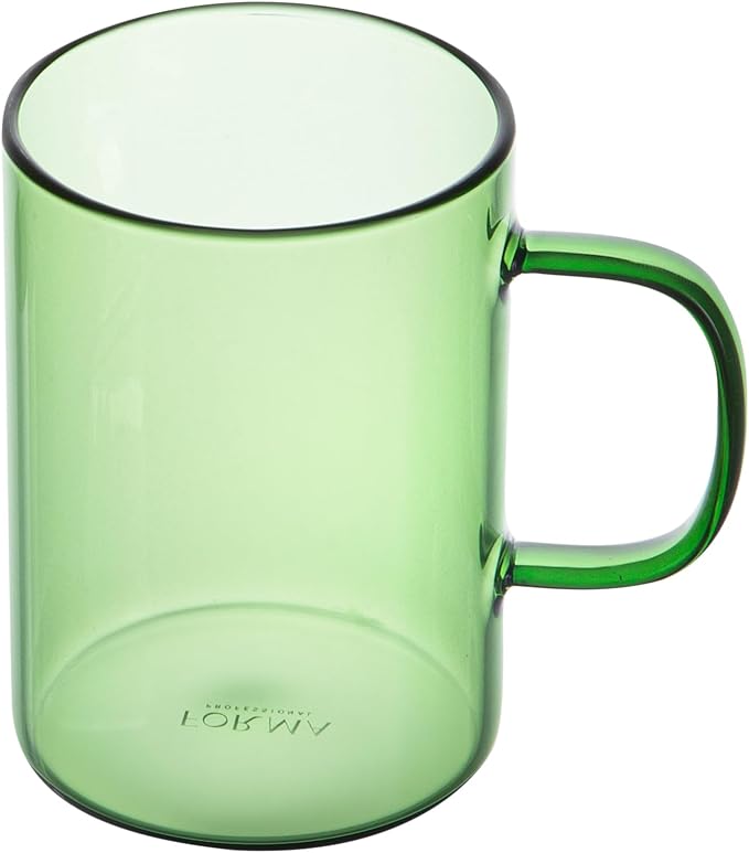 Restaurantware Glass Coffee Mug 2 Count 7 Oz Borosilicate Tea Cup by Restaurantware