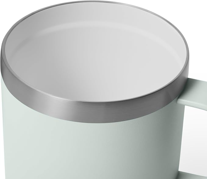 YETI Rambler 14 oz Ceramic Lined Stackable Mug, Vacuum Insulated, Stainless - Image 5