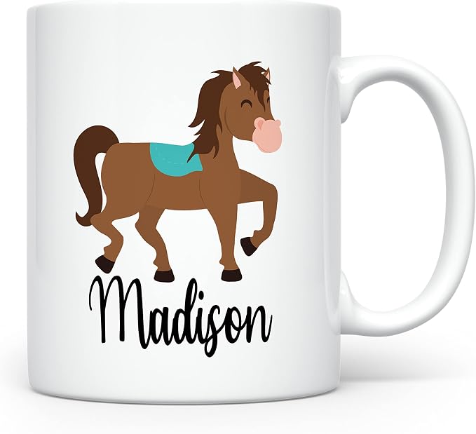 Personalized Mug for Kids, Girls | Customized Hot Chocolate, Coffee & Tea Cup | by Homebee