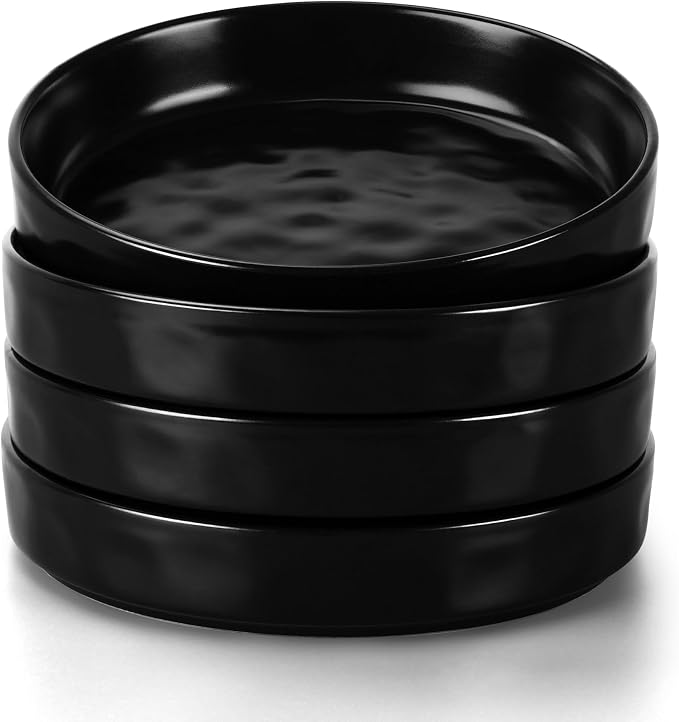LIANYU 8.25’’ Pasta Bowls Set of 4, 33oz Large Wide Shallow Dinner Plates | by LIANYU