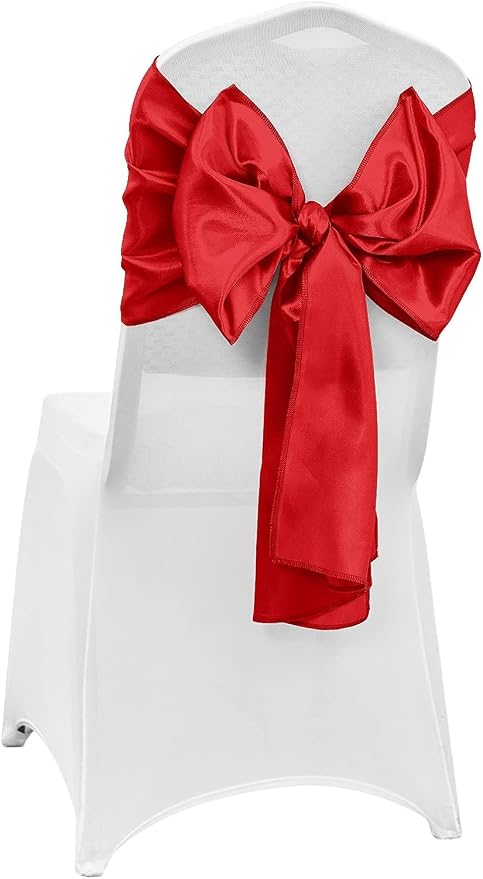 10-Pack Red Satin Table Runner 12 x 108 Inch Long Bright and Smooth Silk Fabric - Image 6