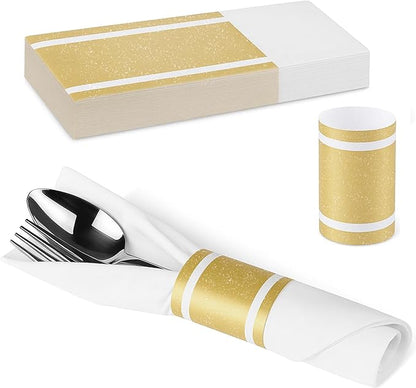 100 Pcs Napkin Bands by Unknown