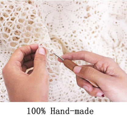 Cotton Handmade Crochet Lace Table Runner Blue Rectangle Coffee Table Dresser - Image 5