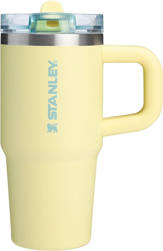 STANLEY Quencher ProTour Flipstraw Tumbler, 14 oz, Pomelo | Built-In Straw & by Unknown
