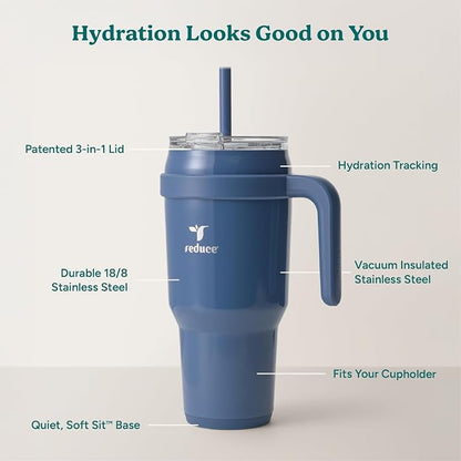 Reduce 40 oz Stainless Steel Tumbler - Image 4