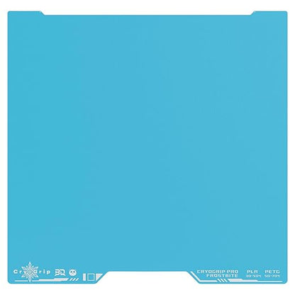 BIQU CryoGrip Pro Frostbite for Bambu-Lab H2D/H2S 3D Printer 355x346mm Cold Build Plate Room Temperature Print Double Sided Upgrade Spring Steel Sheet Removable Surface Platform