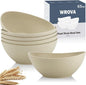65oz Big Wheat Straw Bowls by WROVA