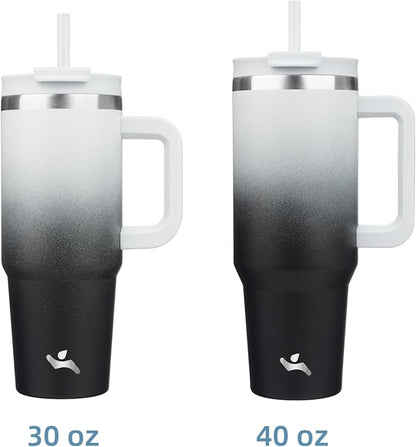 Konokyo 40 oz Insulated Tumbler Water Bottle - Image 3