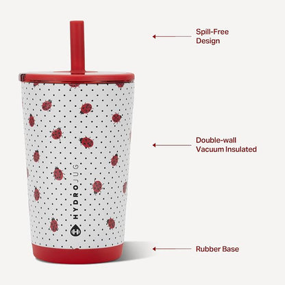 HydroJug Everyday Tumbler 14 oz, Ceramic-Lined Straw Cup - Image 3