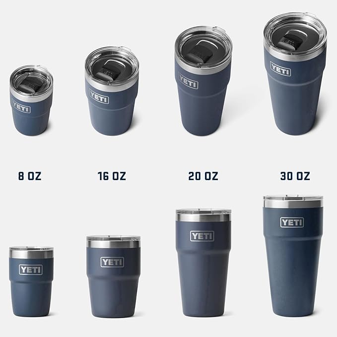 YETI Rambler 16 oz Stackable Tumbler, Vacuum Insulated, Stainless Steel - Image 8
