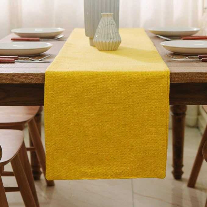 Dining Table Runner 12 x 108 inches Christmas Living Room Dinner Wedding by NATUS+WEAVER