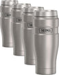 THERMOS Stainless King Travel Tumbler, 16 Ounce, Vacuum-Insulated | Matte Steel by Thermos