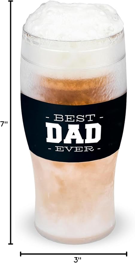 Host Freeze Best Dad Ever Insulated Glass Tumbler - Image 9