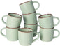 famiware Mercury Coffee Mugs 13 oz, Coffee Mugs Set of 8 by Famiware