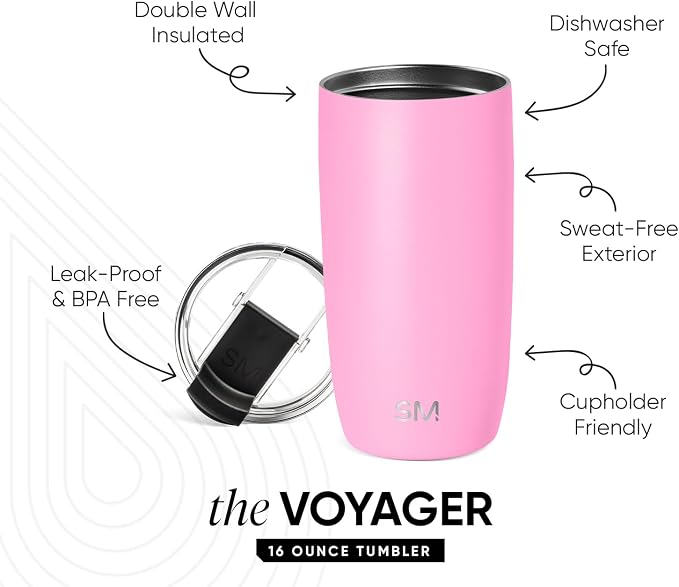 Simple Modern Travel Coffee Mug - Image 2
