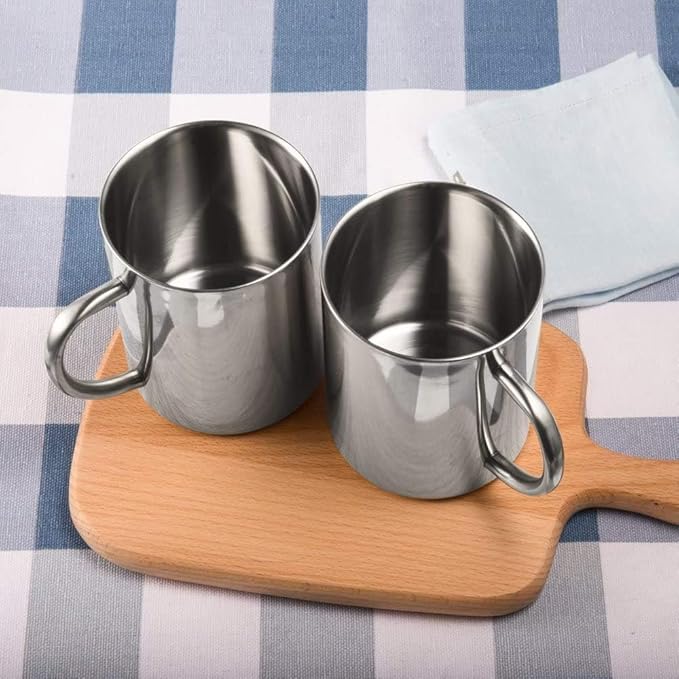 IMEEA Small Coffee Mug 10oz Double Wall Stainless Steel Cups - Image 6