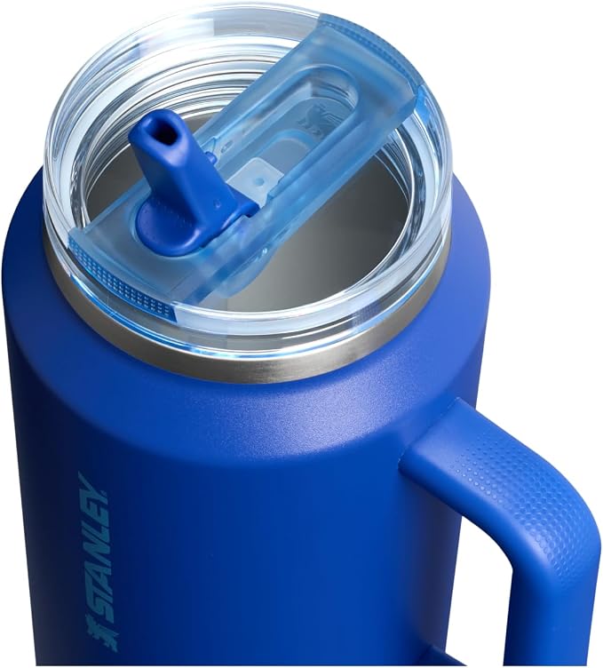 STANLEY Quencher ProTour Flipstraw Tumbler, 64 oz, Cobalt | Built-In Straw & - Image 2