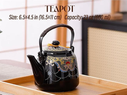 Japanese Tea Set for Adults, Japanese Teapot Set - Image 6
