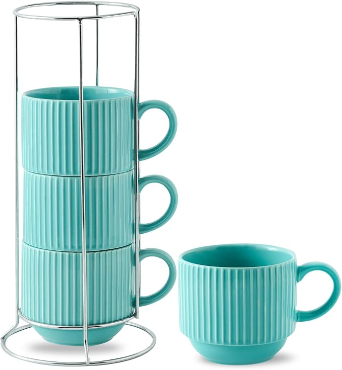 Hasense 15 oz Coffee Mug Set of 4 by Hasense