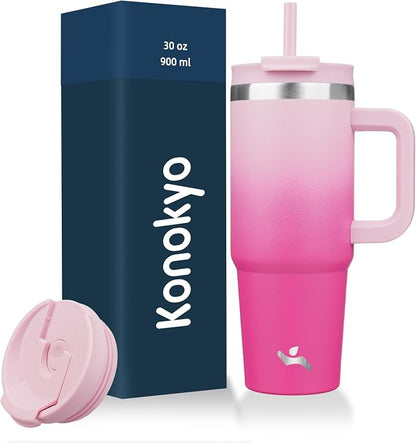 Konokyo 30 oz Insulated Tumbler Water Bottle by Konokyo