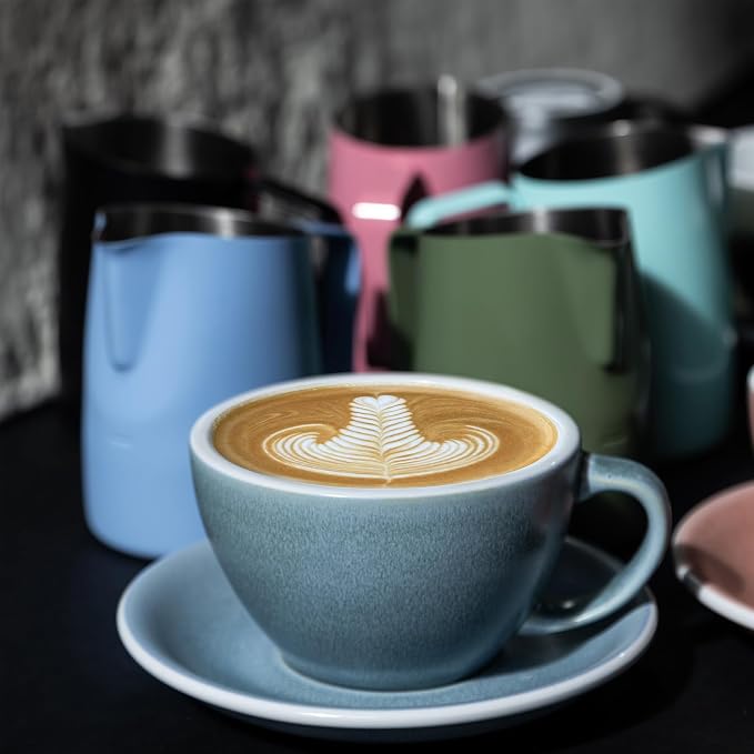 Loveramics Matt Cappuccino Cup, 10 oz Ceramic Latte Art Mug - Image 7