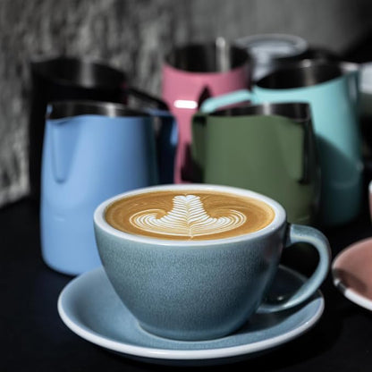Loveramics Matt Cappuccino Cup, 10 oz Ceramic Latte Art Mug - Image 7