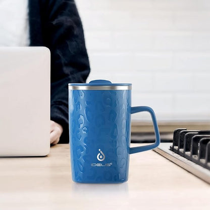 Ideus 16 oz Insulated Stainless Steel Coffee Mug - Image 7