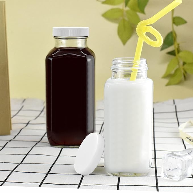 Glass Bottles 12 oz, Airtight Glass Beverage Bottles - Image 7