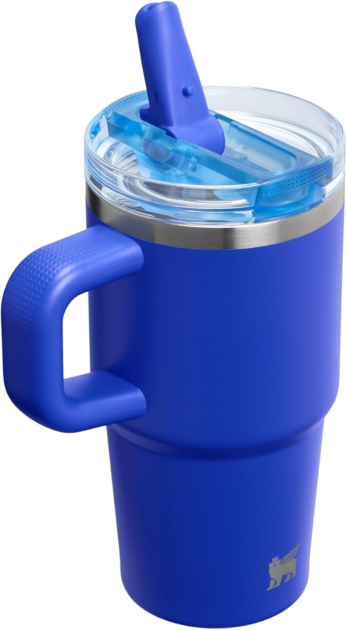 STANLEY Quencher ProTour Flipstraw Tumbler, 20 oz, Cobalt | Built-In Straw & - Image 3