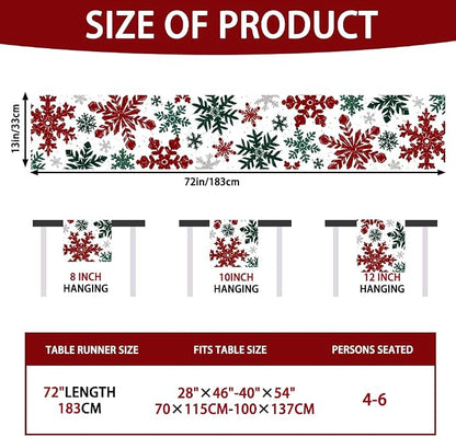 Christmas Winter Table Runner - Image 6