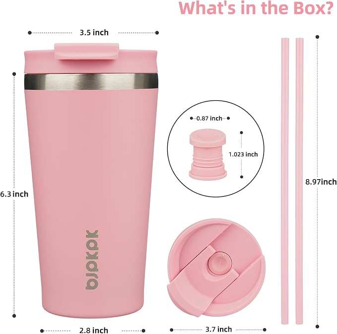 BJPKPK 18 oz Coffee Tumbler - Image 2