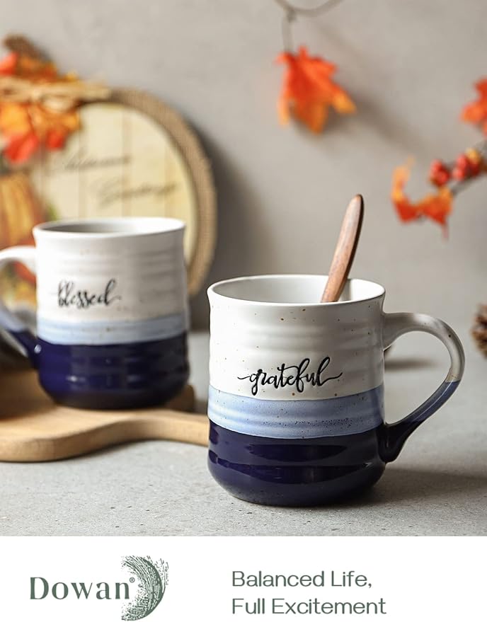 DOWAN 20 oz Coffee Mugs, Large Mugs - Image 2