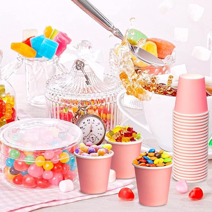 3 oz 100 Pack Small Paper Cups, Mouthwash Cups Bathroom Cups | Espresso Mini - Image 4