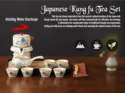 Semi Automatic Tea Set Magic Teapot - Image 2