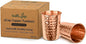 HealthAndYoga™ qCup Pure Copper Tumblers by SoulGenie
