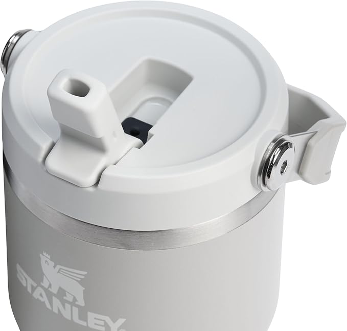 STANLEY IceFlow 2.0 Flip Straw Tumbler, 20 oz, Ash | Easy Carry Handle | Twist - Image 2