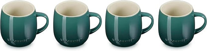 Le Creuset Stoneware Set of 4 Heritage Mugs, 13 oz. each by Unknown
