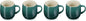 Le Creuset Stoneware Set of 4 Heritage Mugs, 13 oz. each by Unknown