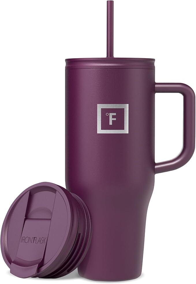 IRON °FLASK 32 oz Co-Pilot Insulated Travel Mug | Insulated Travel Mug by IronFlask