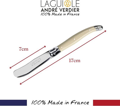 Laguiole Butter Knife Set of 6, Premium Stainless Steel Butter Knives Spreaders - Image 8