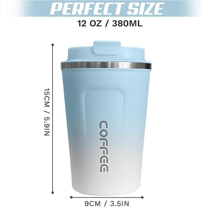 SPLMIFA Travel Coffee Mugs Leak-Proof, Reusable Coffee Cups - Image 4