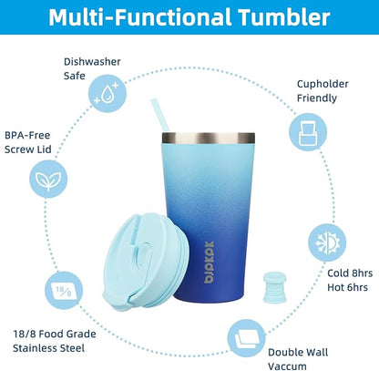 BJPKPK 18 oz Coffee Tumbler - Image 3