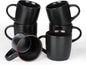 famiware Mercury Coffee Mugs 13 oz, Coffee Mugs Set of 6 by Famiware