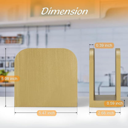 ALELION Wooden Napkin Holder for Table, Upright Napkin Holders for Kitchen - Image 4