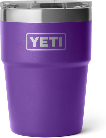 YETI Rambler 16 oz Stackable Tumbler, Vacuum Insulated, Stainless Steel by YETI