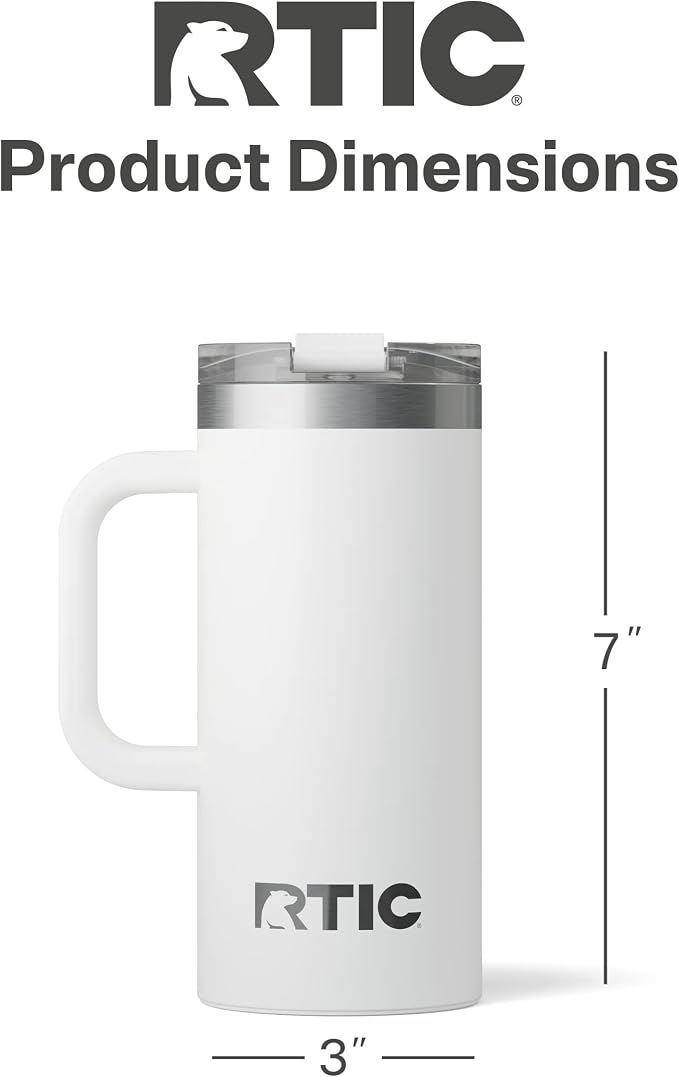 RTIC 16oz Road Trip Travel Mug - Image 4