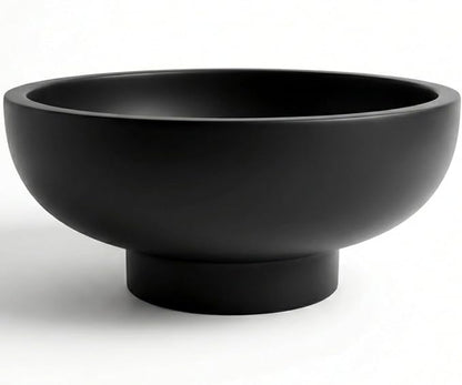 OAKOA Black Decorative Bowl for Home Decor by OAKOAHome