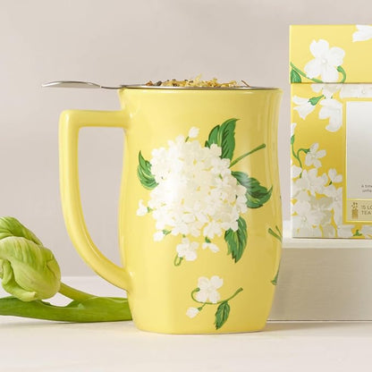 Tea Forte Ceramic Fiore Tea Cup - Image 3
