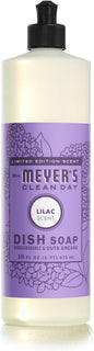 MRS. MEYER'S CLEAN DAY Liquid Dish Soap, Lilac, 16 fl. oz