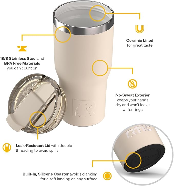 RTIC 20oz Essential Tumbler - Image 3